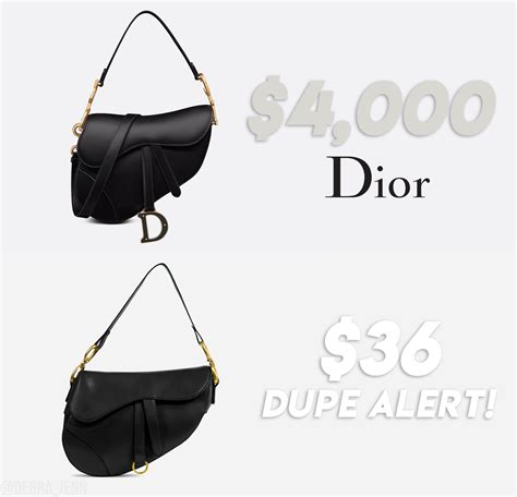 dior bag strap dupe|knock off dior bags.